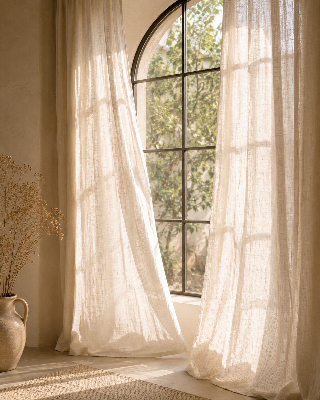 Linen Curtain Panel