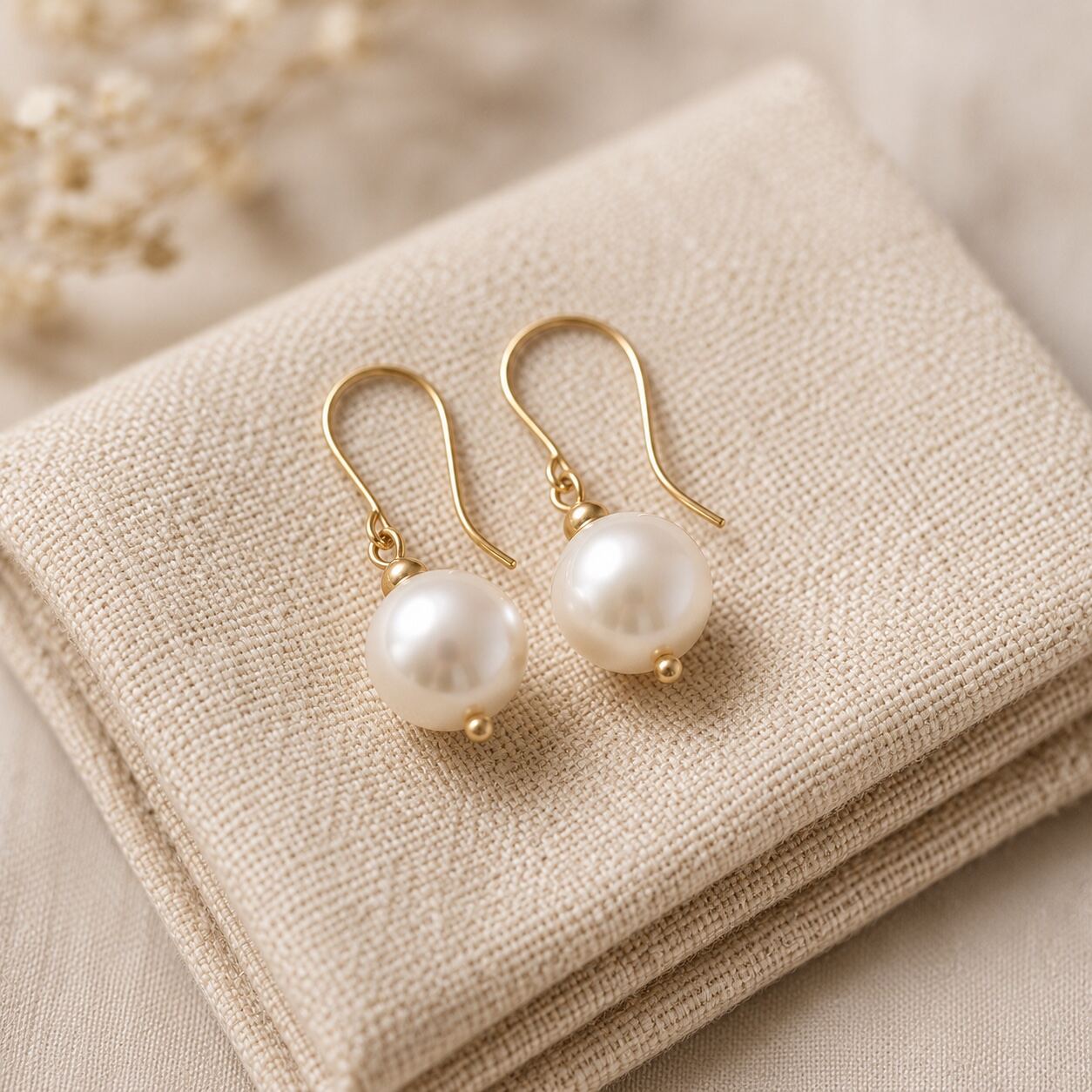 Pearl Drop Earrings