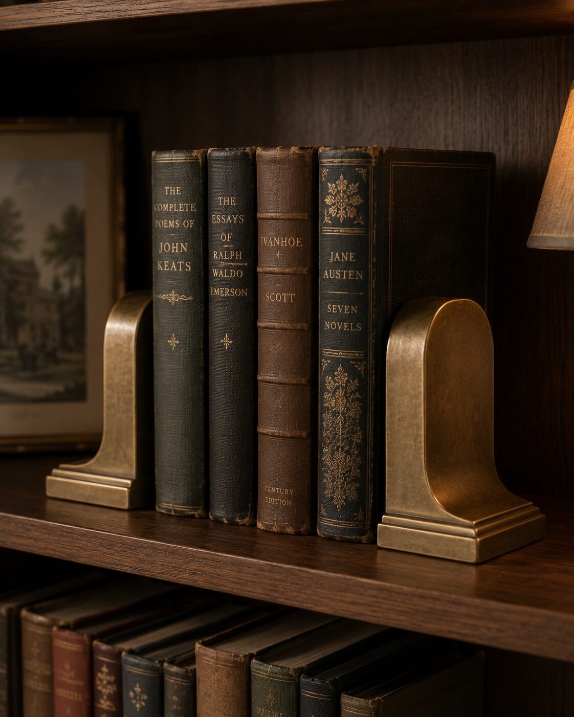 Brass Bookends (pair)