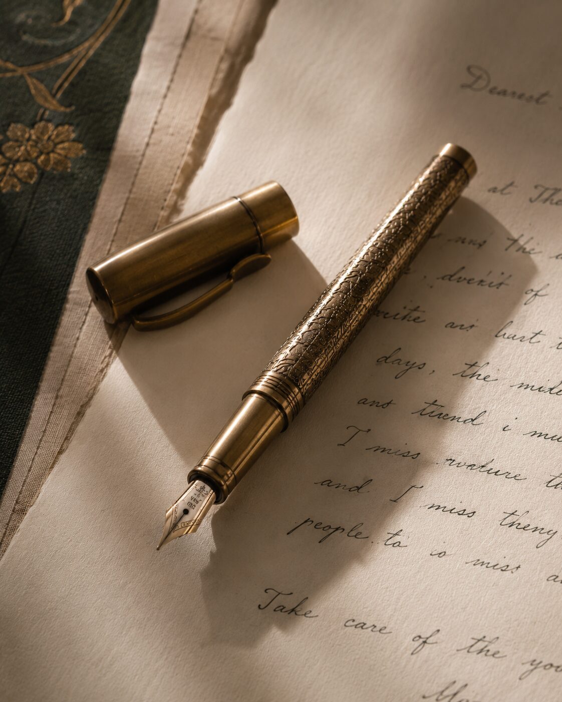 Brass Fountain Pen