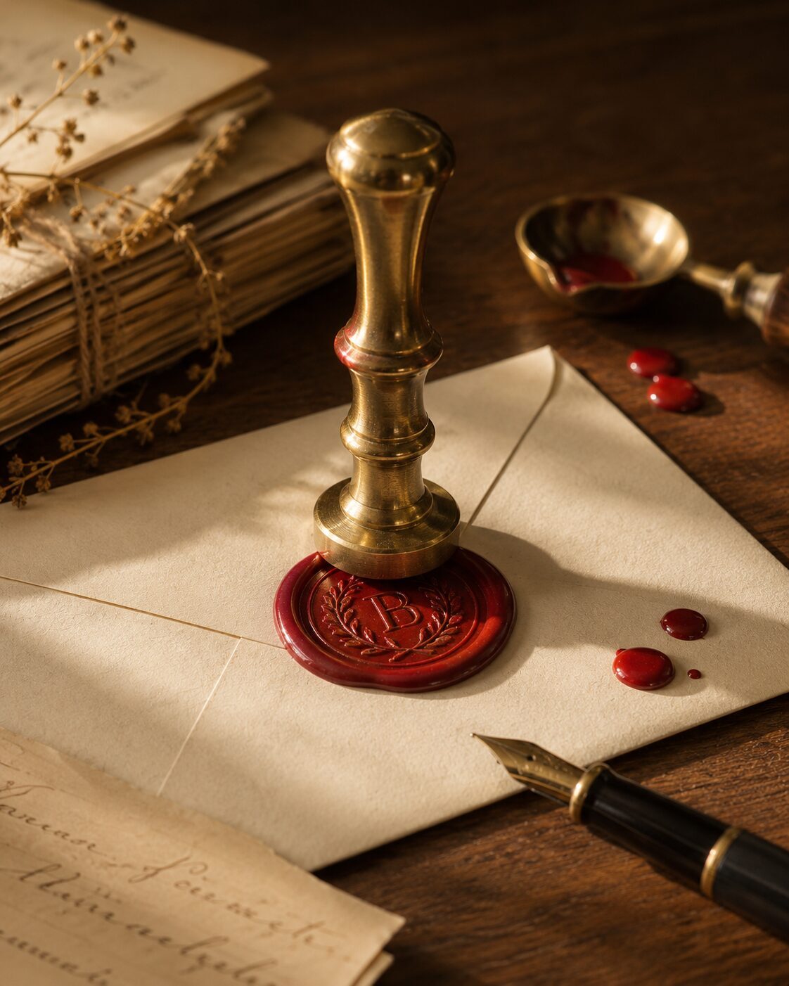 Brass Wax Seal Stamp