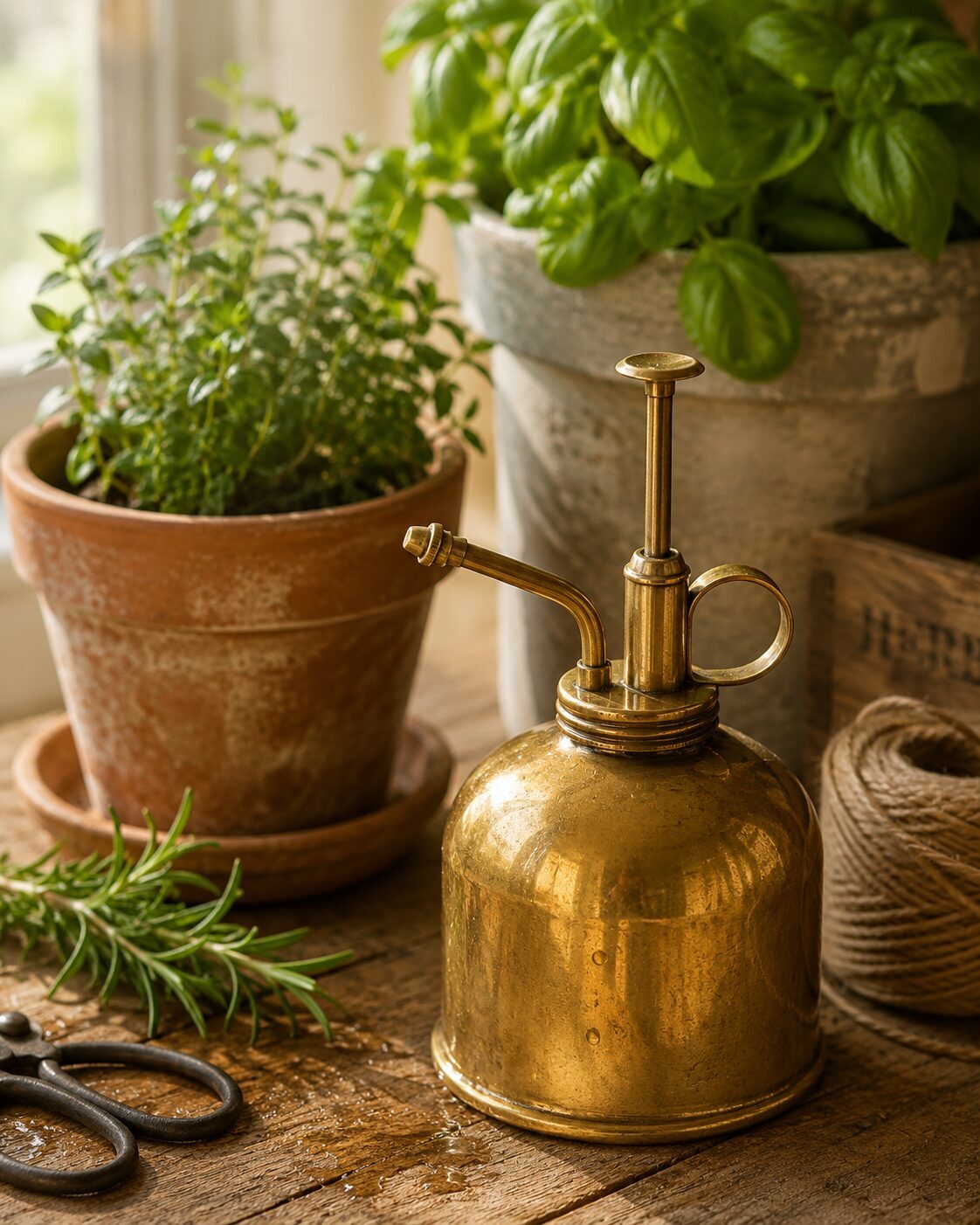 Brass Plant Mister